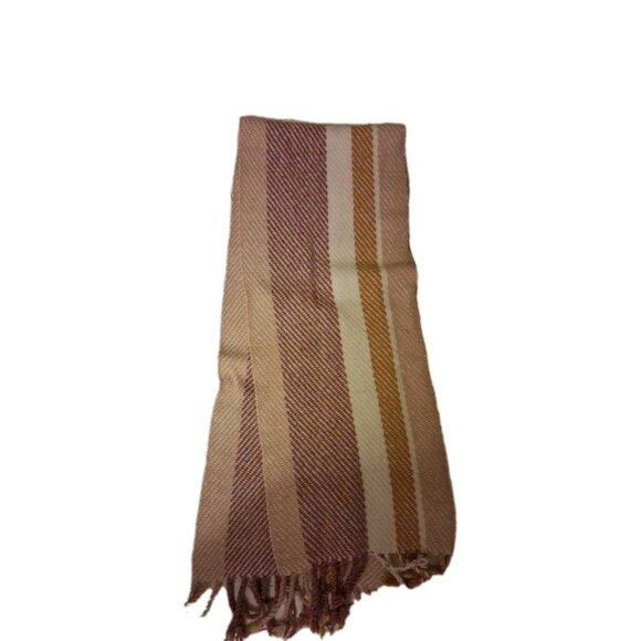 Hand Woven Nova Scotia Lunenberg Wool Scarf - Picture 2 of 5